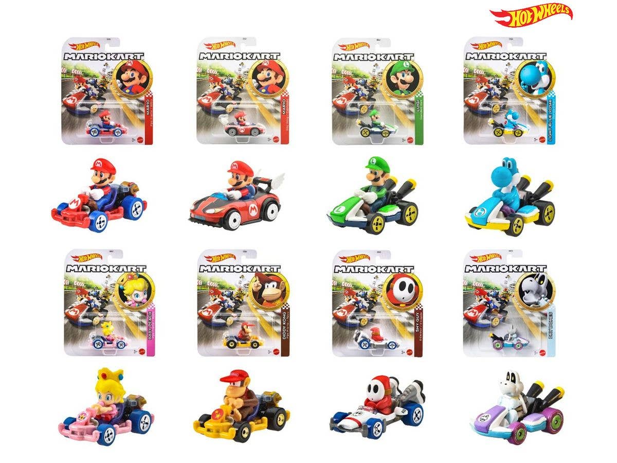 HW マリオカート アソート 1Box 8pcs