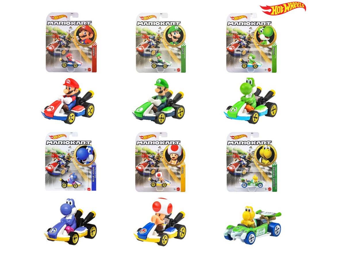 HW マリオカート アソート 1Box 8pcs