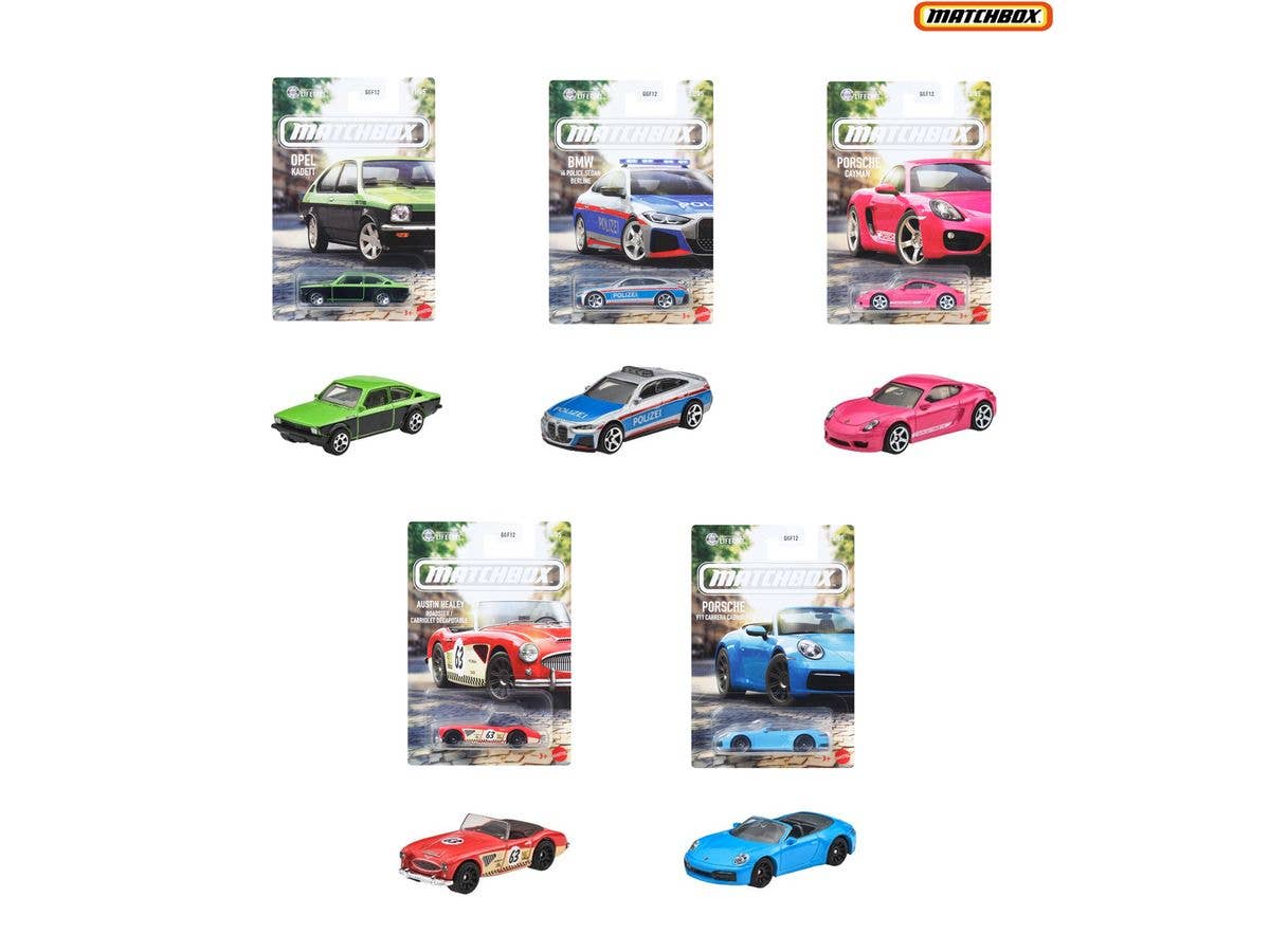 マッチボックス テーマ アソート - ヨーロッパ 1Box 10pcs