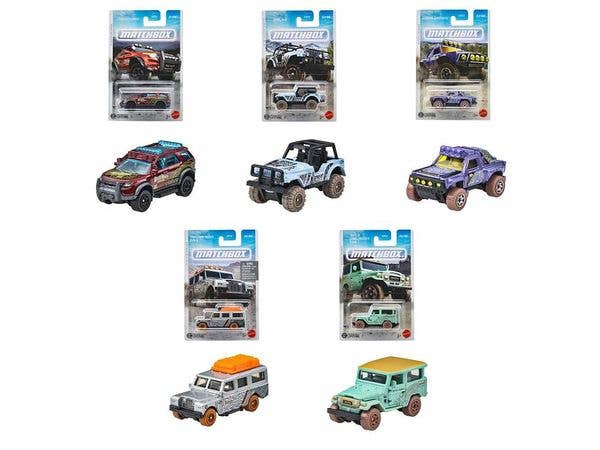 マッチボックス テーマ アソート - MBX Rally III 1Box 10pcs