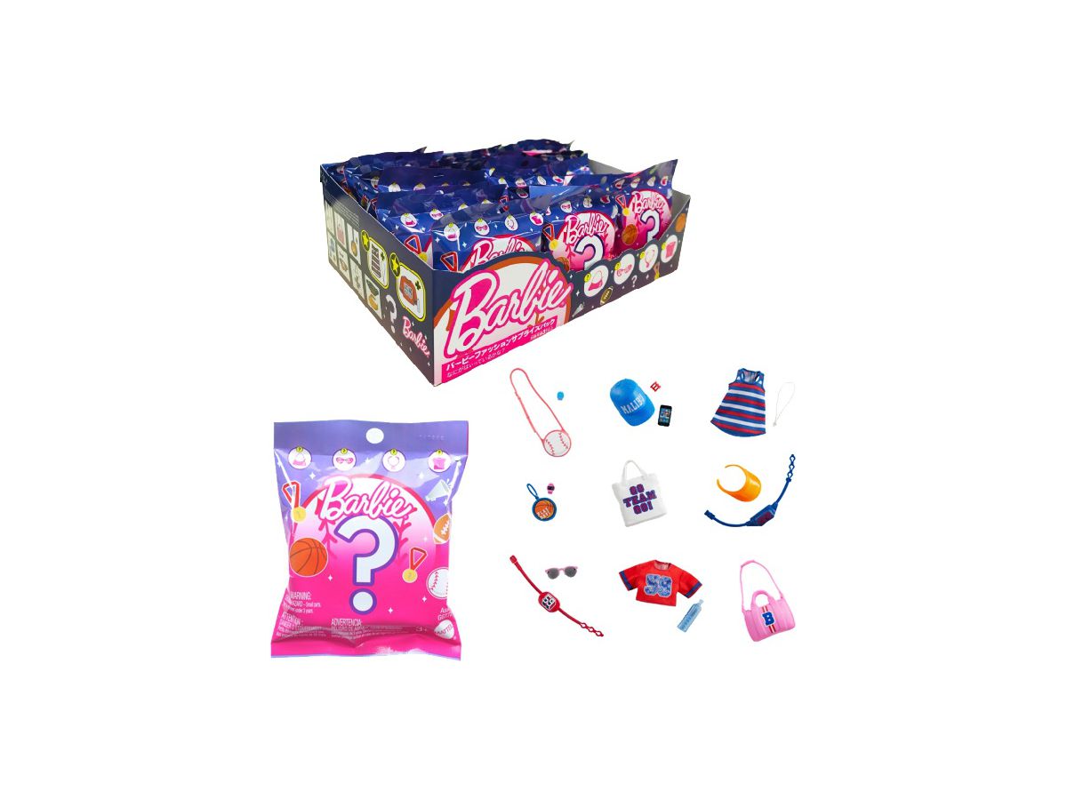 バービーファッション サプライズパック スポーツ 1Box 24pcs