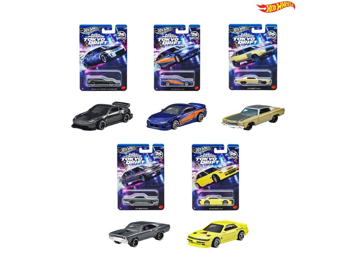 ホットウィール ワイルド･スピード テーマ アソート - Tokyo Drift 1Box 10pcs
