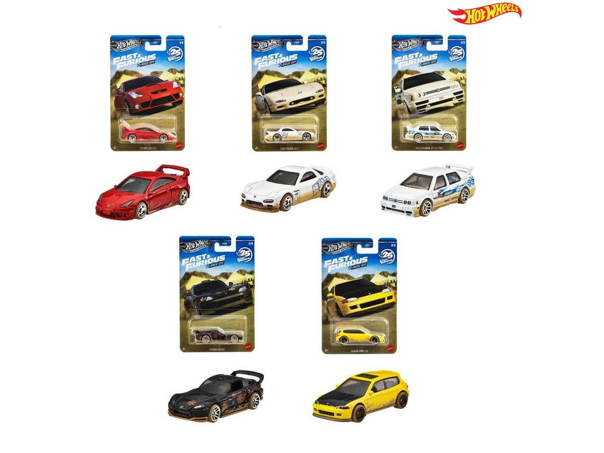 ホットウィール ワイルド･スピード テーマ アソート - レースオフ 1Box 10pcs