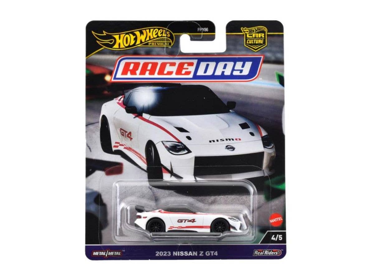 新品10個セットホットウィール カーカルチャー レースデイ2023日産Z GT4 HRV73(3).jpg
