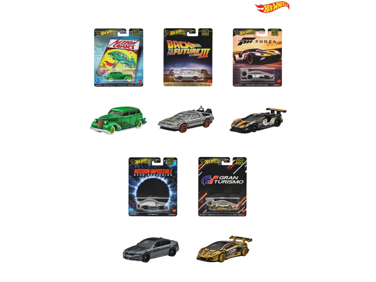 ホットウィール ポップカルチャー アソート 1Box 10pcs