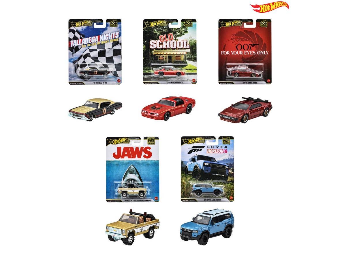 ホットウィール ポップカルチャー アソート 1Box 10pcs