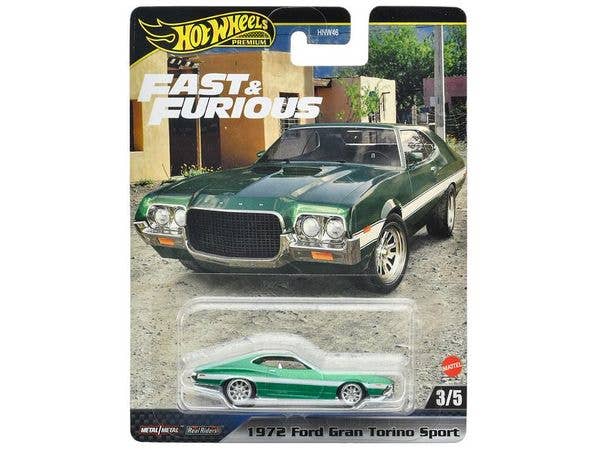 ホットウィール ワイルド・スピード - 1972 フォード グラン トリノ スポーツ (HYP72-9866)