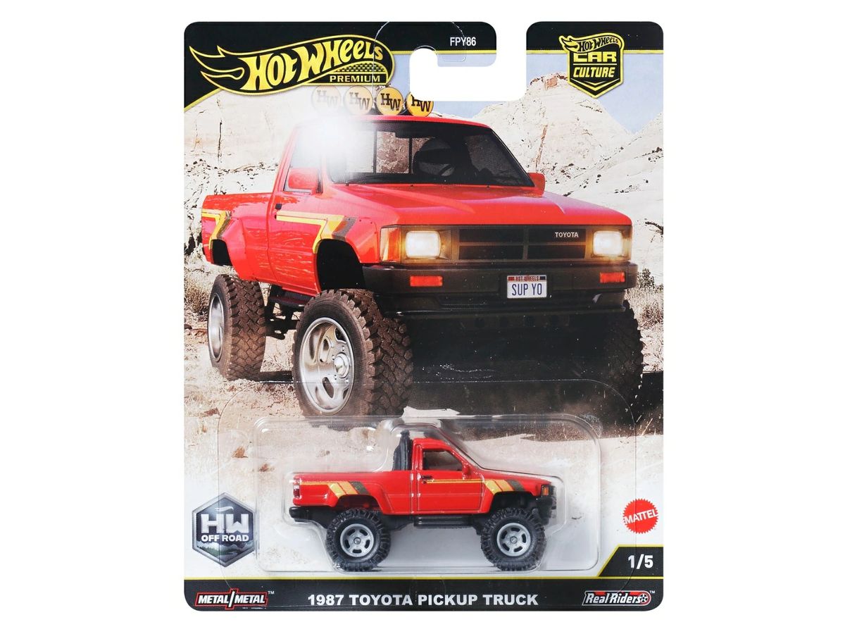 ホットウィール カーカルチャー オフロード 1987 トヨタ ピックアップトラック