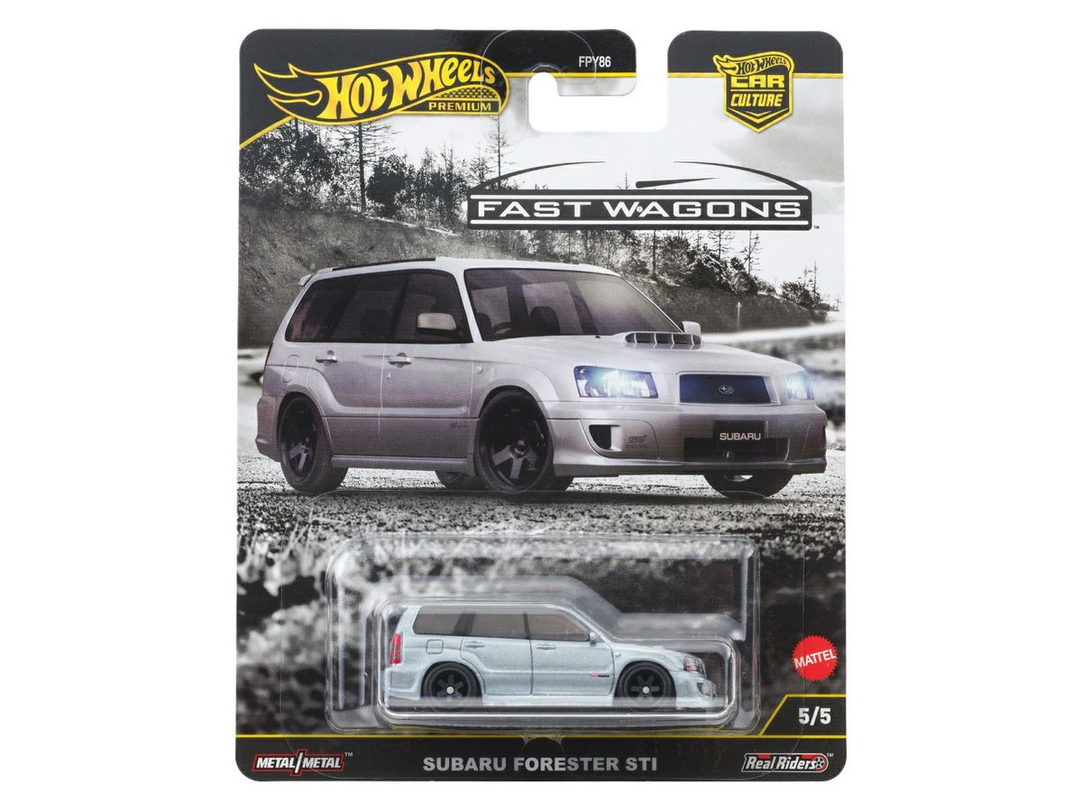 ホットウィール カーカルチャー ファスト･ワゴン スバル フォレスター STI