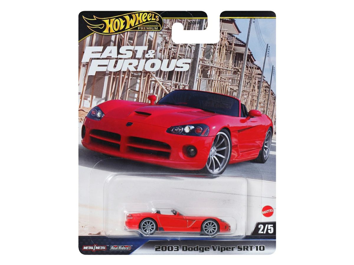 ホットウィール ワイルド・スピード '03 ダッジバイパー SRT10