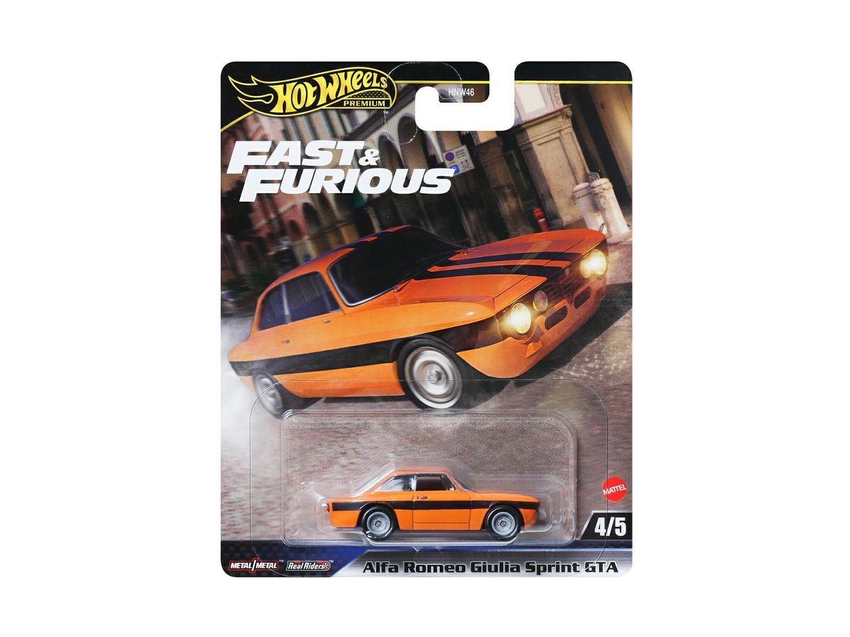 ホットウィール ワイルド･スピード アルファロメオ ジュリア スプリント GTA