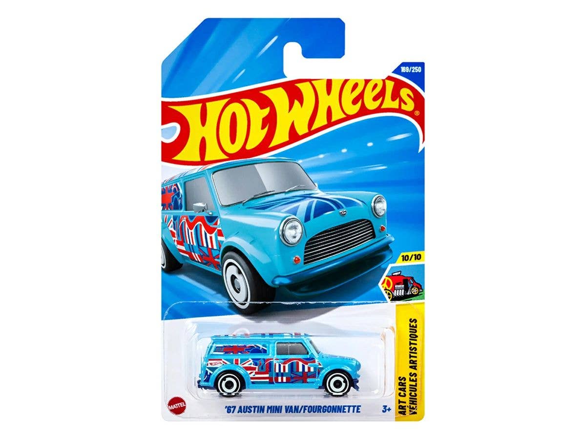 ホットウィール ベーシックカー '67 オースティン ミニ バン