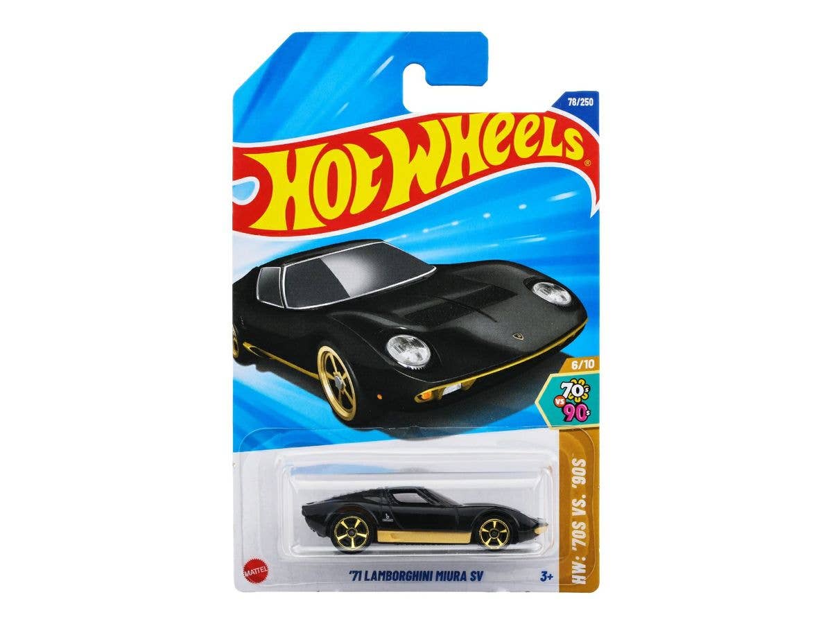 ホットウィール ベーシックカー '71 ランボルギーニ ミウラ SV