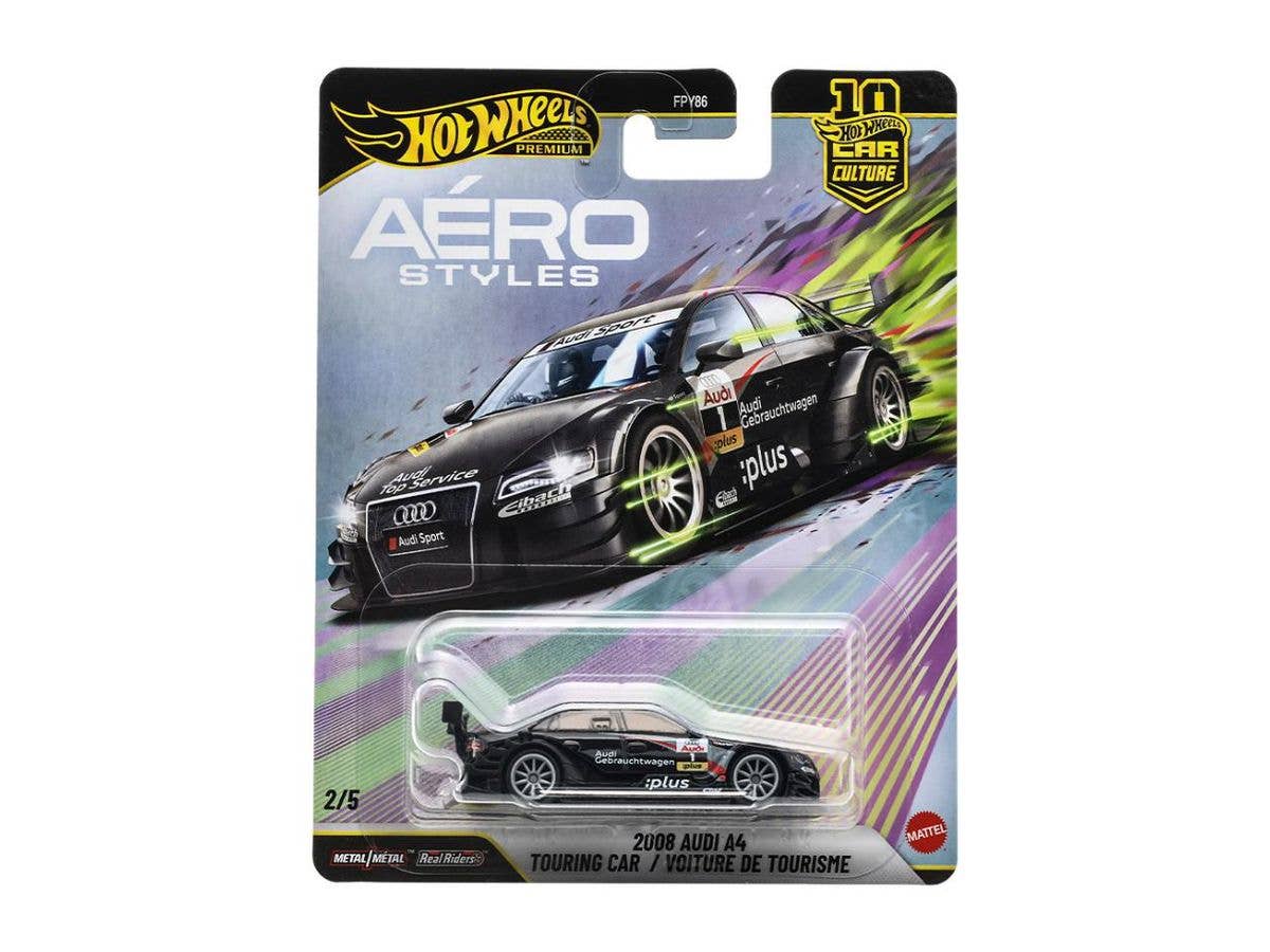 ホットウィール カーカルチャー エアロスタイルズ 2008 アウディ A4 ツーリング カー