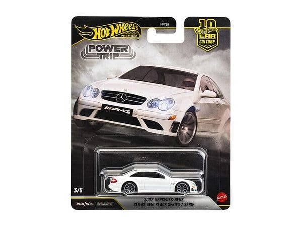 ホットウィール カーカルチャー パワートリップ 2008 メルセデス･ベンツ CLK 63 AMG ブラックシリーズ