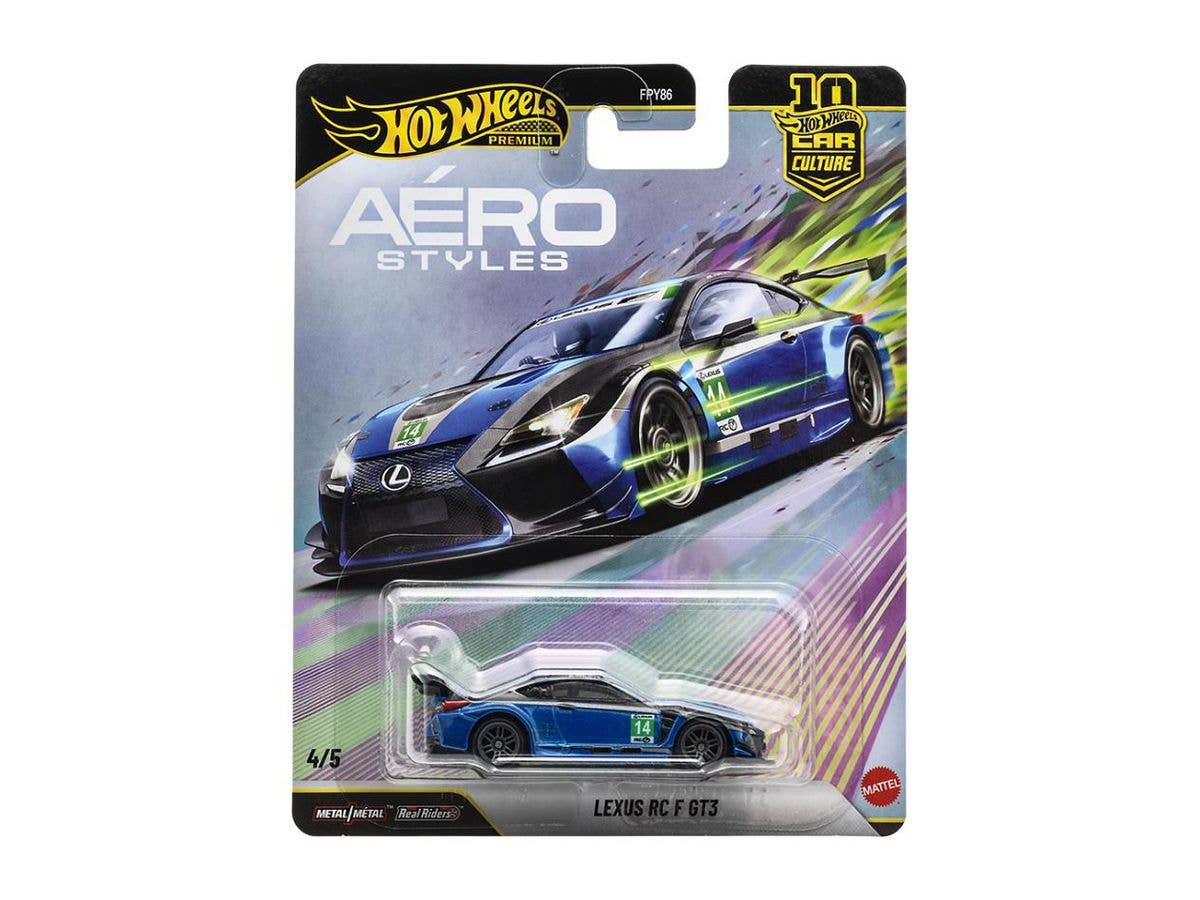 ホットウィール カーカルチャー エアロスタイルズ レクサス RC F GT3
