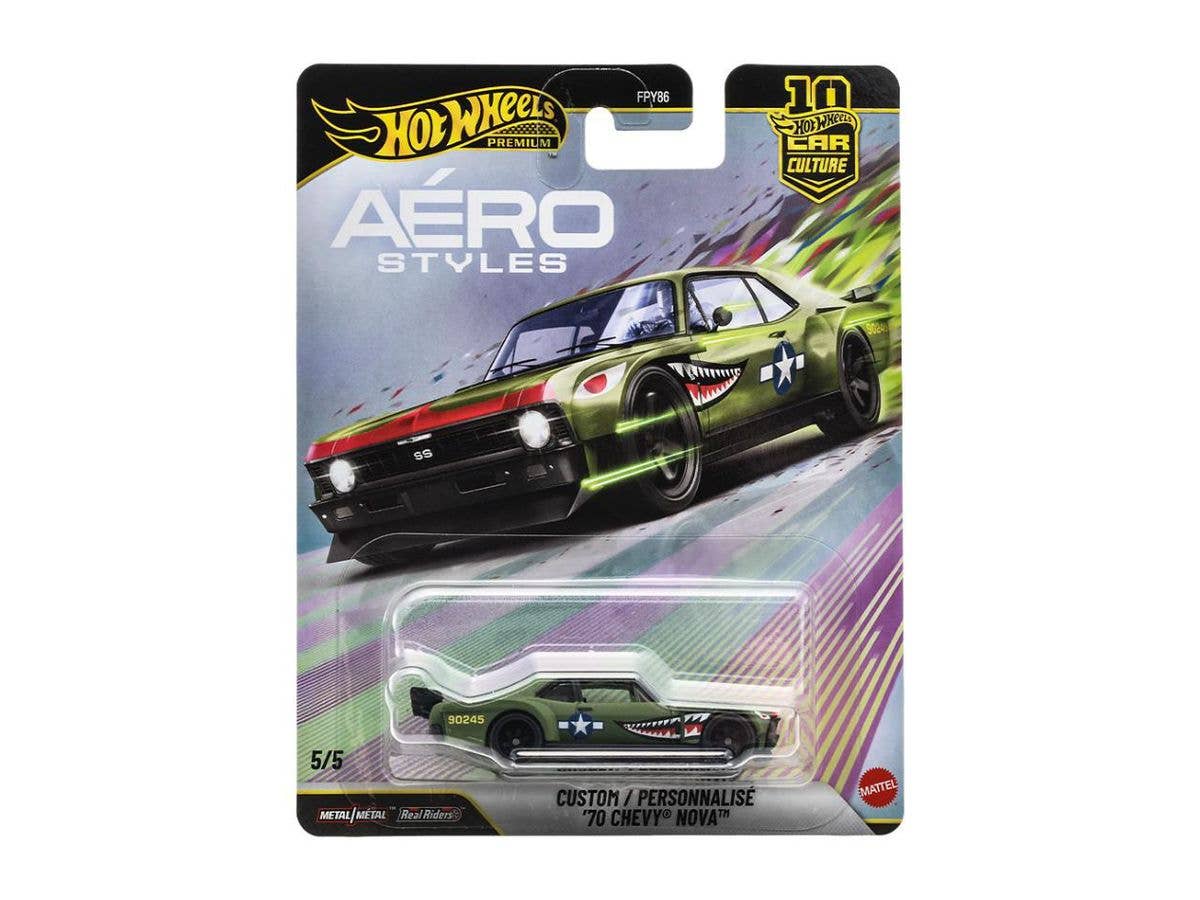 ホットウィール カーカルチャー エアロスタイルズ カスタム '70 シェビー ノヴァ