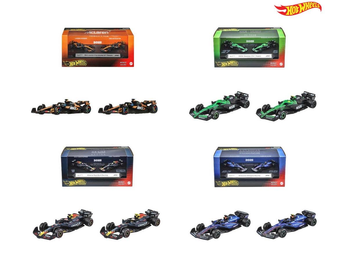 ホットウィール プレミアム レース 2パックアソート 1Box 4pcs