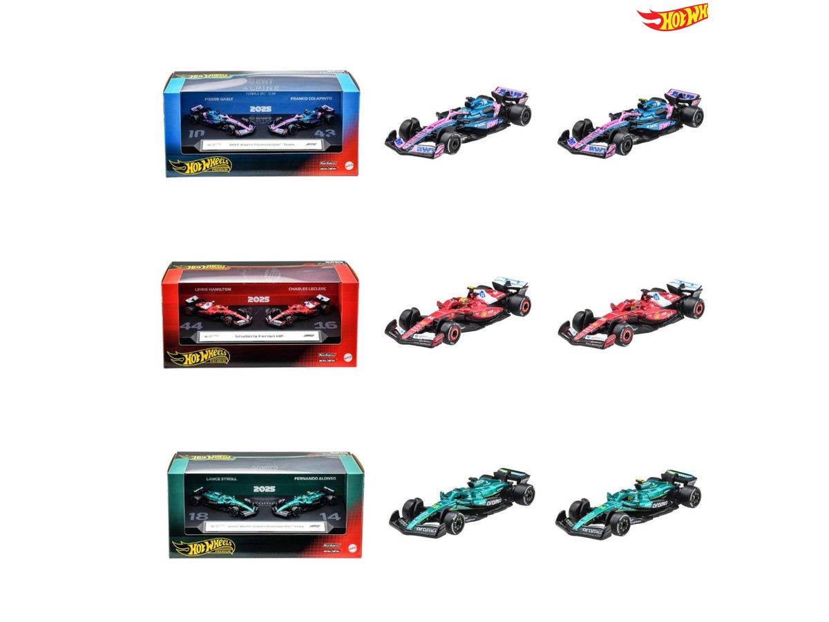 ホットウィール プレミアム レース 2パックアソート 1Box 4pcs