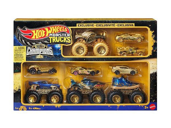 ホットウィール モンスタートラック トロフィーチャンピオン マルチパック
