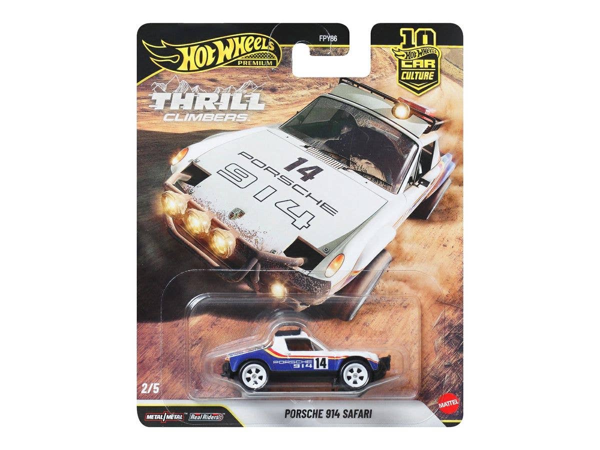 ホットウィール カーカルチャー スリル クライマーズ ポルシェ 914 サファリ