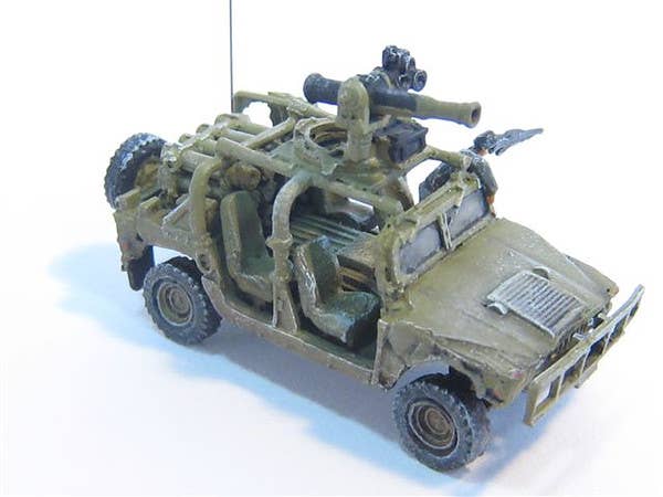 1/144 IDF M1046ハンビーＴWOミサイルランチャーガントラック　