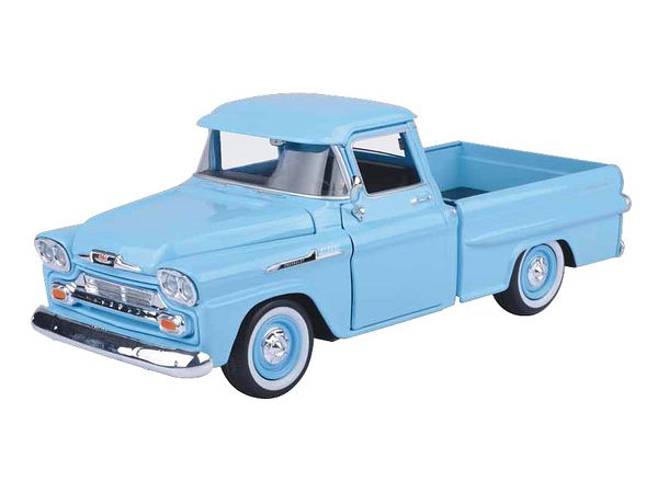 1/24 1958 Chevy Apache Fleetside Color: Blue