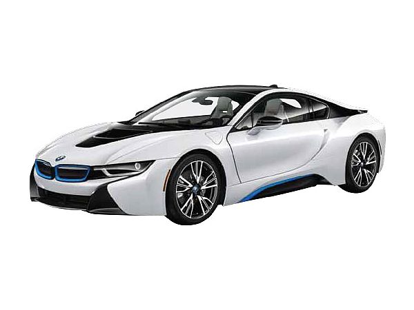 1/24 2018 BMW i8 Coupe Color: White