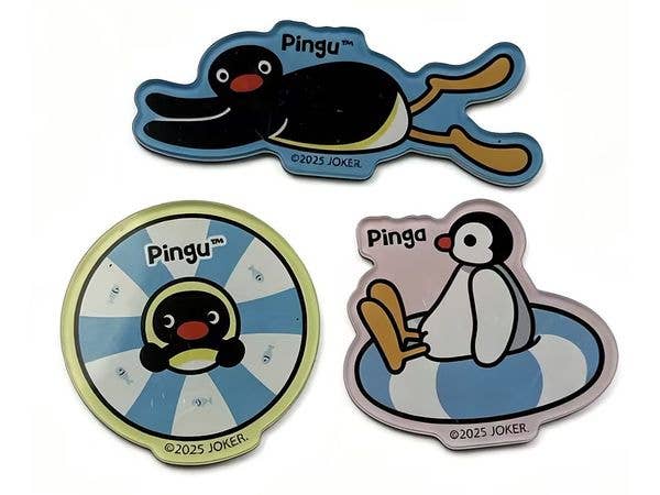 ピングー 水泳 アクリルマグネット