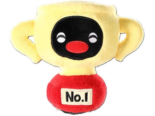 ピングー 優勝カップ ぬいぐるみ
