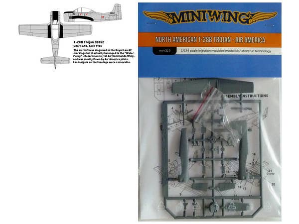 1/144 N.A. T-28B トロ―ジャン エア・アメリカ