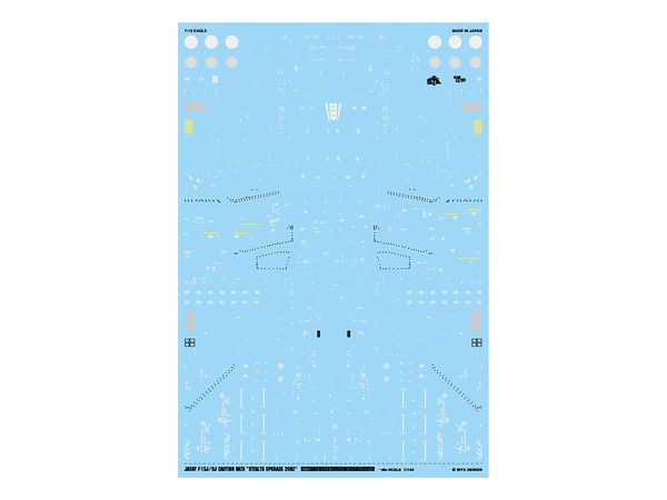 1/144 航空自衛隊 F-15J/DJ イーグル コーションデータ ステルス アップグレード 2002