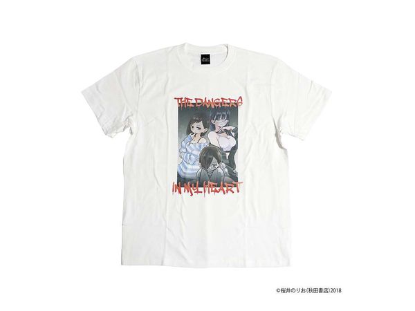 僕の心のヤバイやつ: フルカラーTシャツB WHT Mサイズ