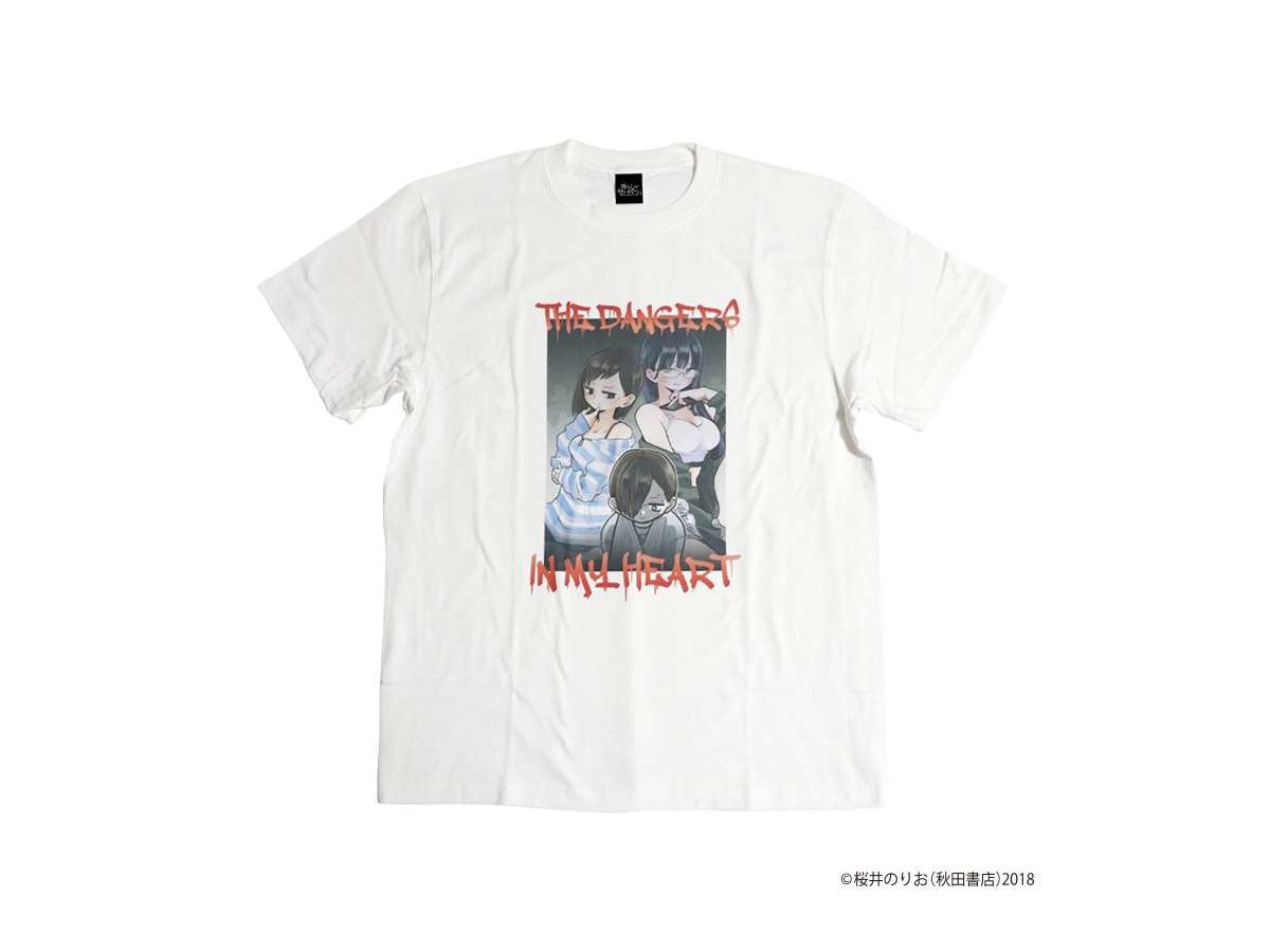 僕の心のヤバイやつ: フルカラーTシャツB WHT Lサイズ