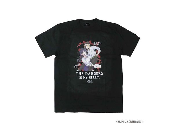 僕の心のヤバイやつ: フルカラーTシャツC BK Mサイズ