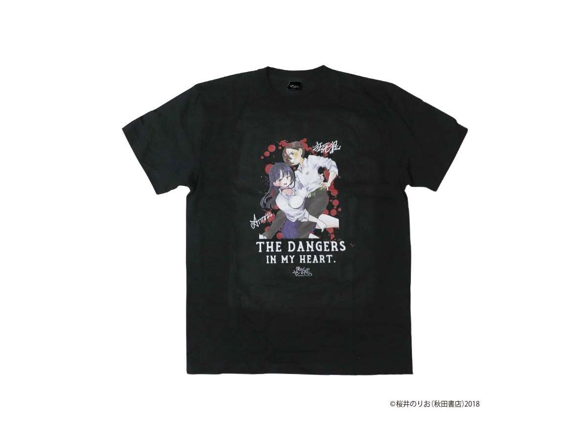 僕の心のヤバイやつ: フルカラーTシャツC BK Lサイズ