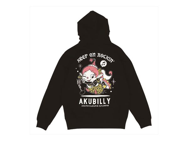 ハクション大魔王 アクビ パーカー (BK) L