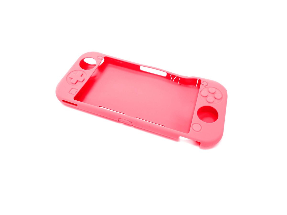 Nintendo Switch Lite: シリコンプロテクタ SW Lite ピンク