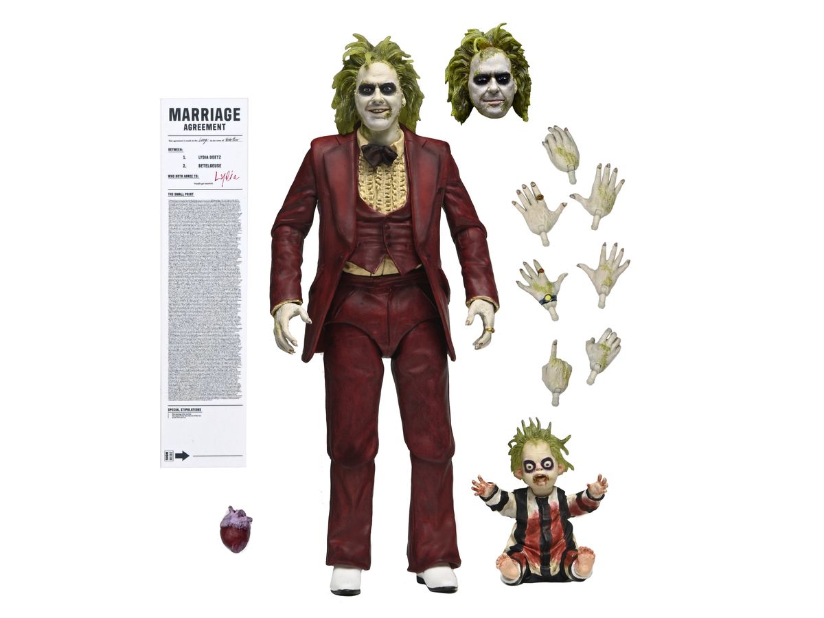 ビートルジュース ビートルジュース/ ビートルジュース アルティメット 7インチ アクションフィギュア レッドタキシード ver