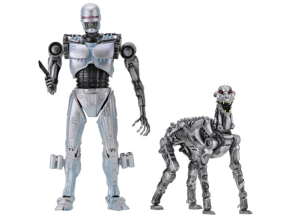 ロボコップvsターミネーター:エンド・コップ&ターミネーター・ドッグ 7インチ アクションフィギュア