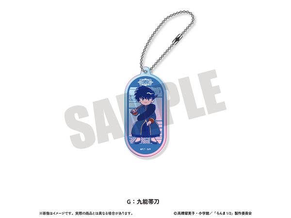 TVアニメ らんま1/2: オーロラアクリルキーホルダー にゅーとろ 第2弾 G 九能帯刀