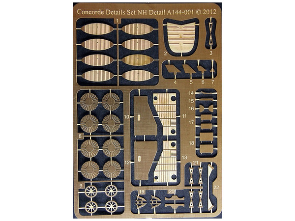 1/144 BAC コンコルド エッチングパーツ (レべル用)
