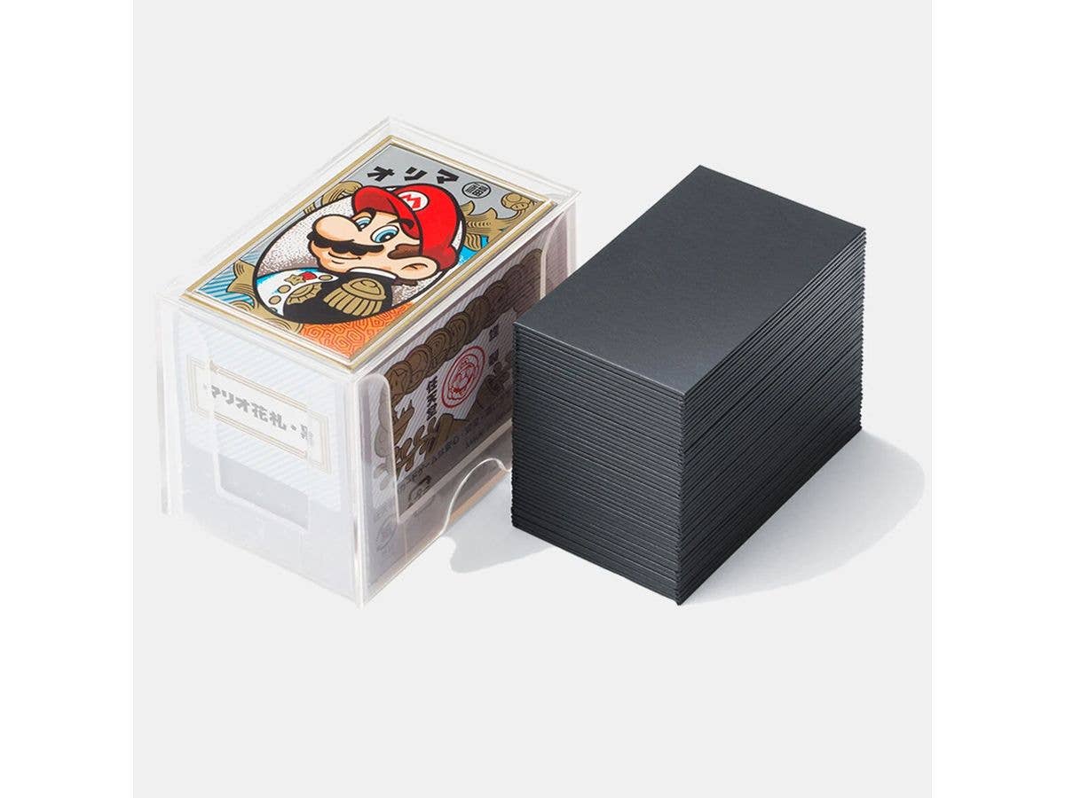 マリオ 花札 黒