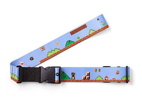 スーパーマリオ トラベル スーツケースベルト(地上コース)