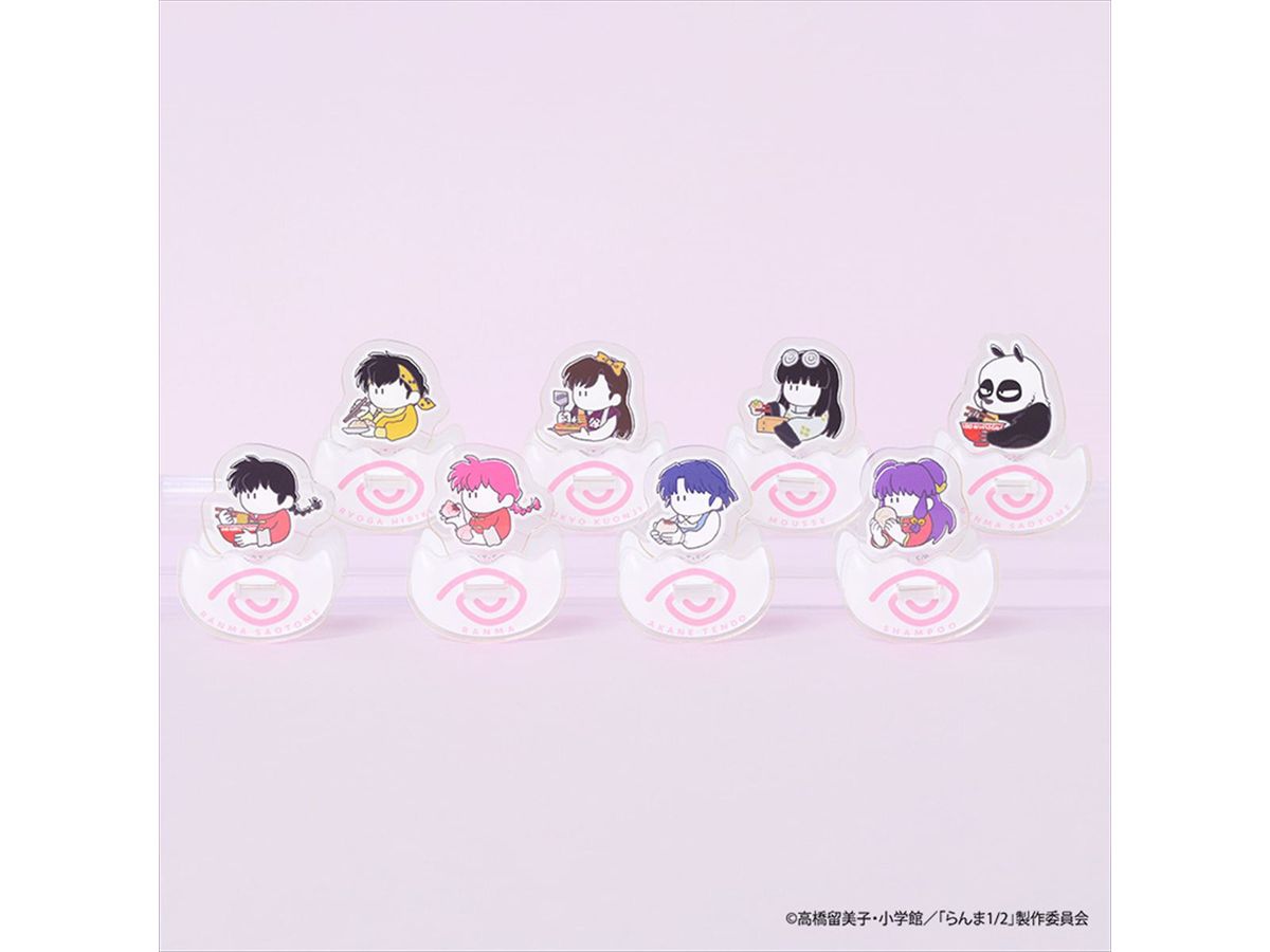 らんま1/2: いただきますTDゆらゆらアクリルスタンド 1Box 8pcs