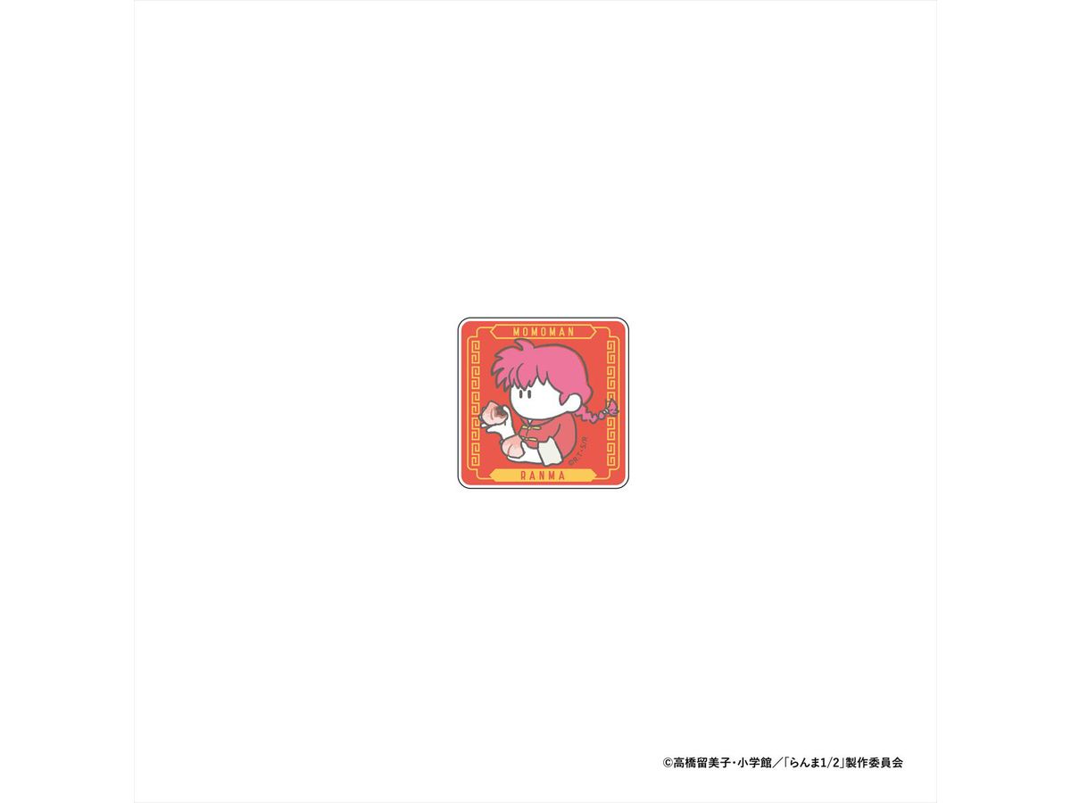 らんま1/2: いただきますアクリルステッカー 早乙女らんま