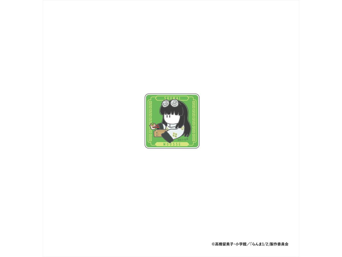 らんま1/2: いただきますアクリルステッカー ムース