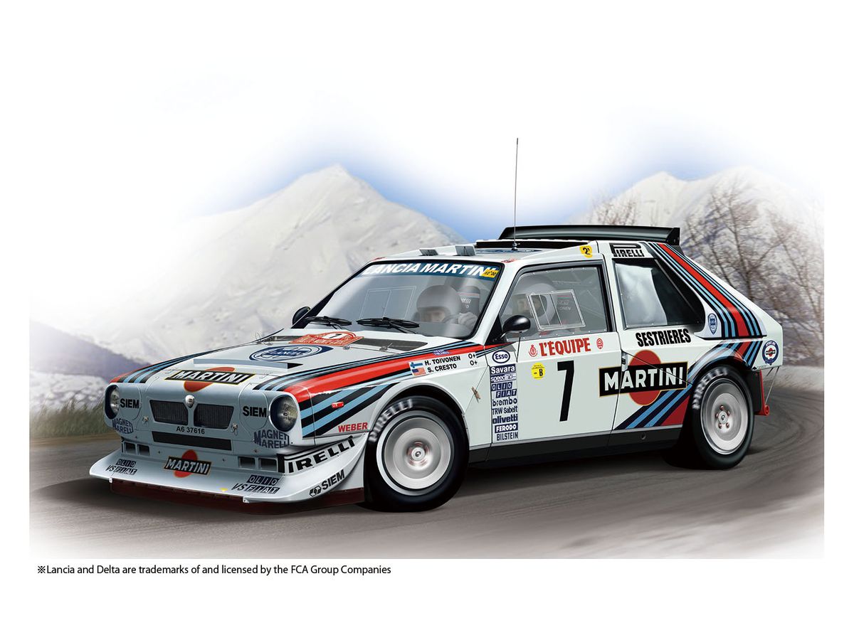 1/24 レーシングシリーズ ランチア デルタ S4 '86 モンテカルロラリー