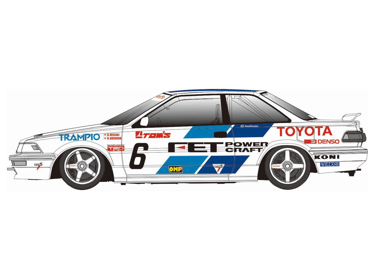 1/24 レーシングシリーズ トヨタ カローラ レビン AE92 1989 JTC SUGO