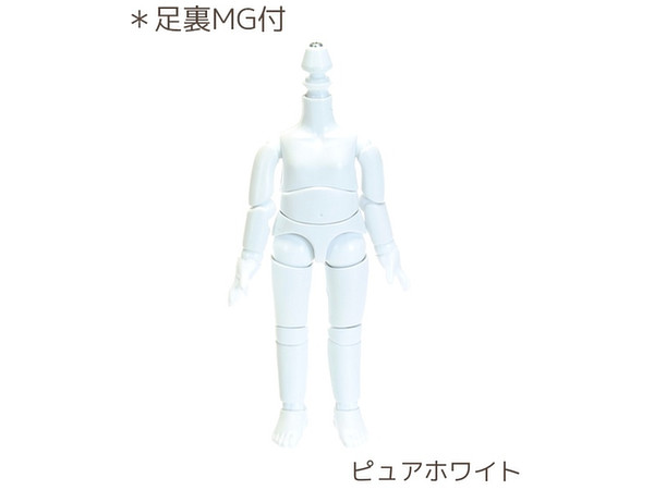 11cm オビツボディ マグネット付き (ピュアホワイト)